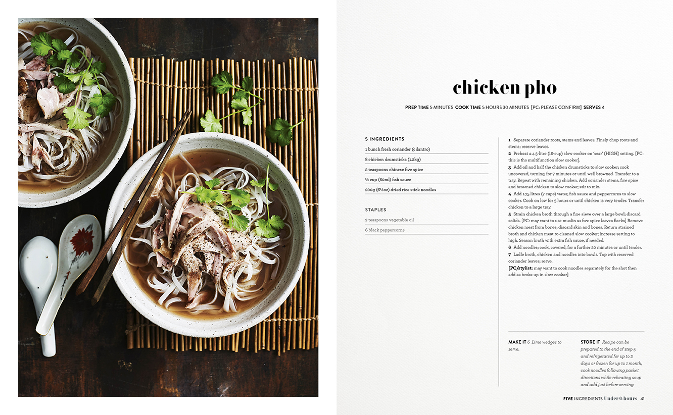 The Australian Women's Weekly 5 Ingredients Slow Cooker Are Media Books