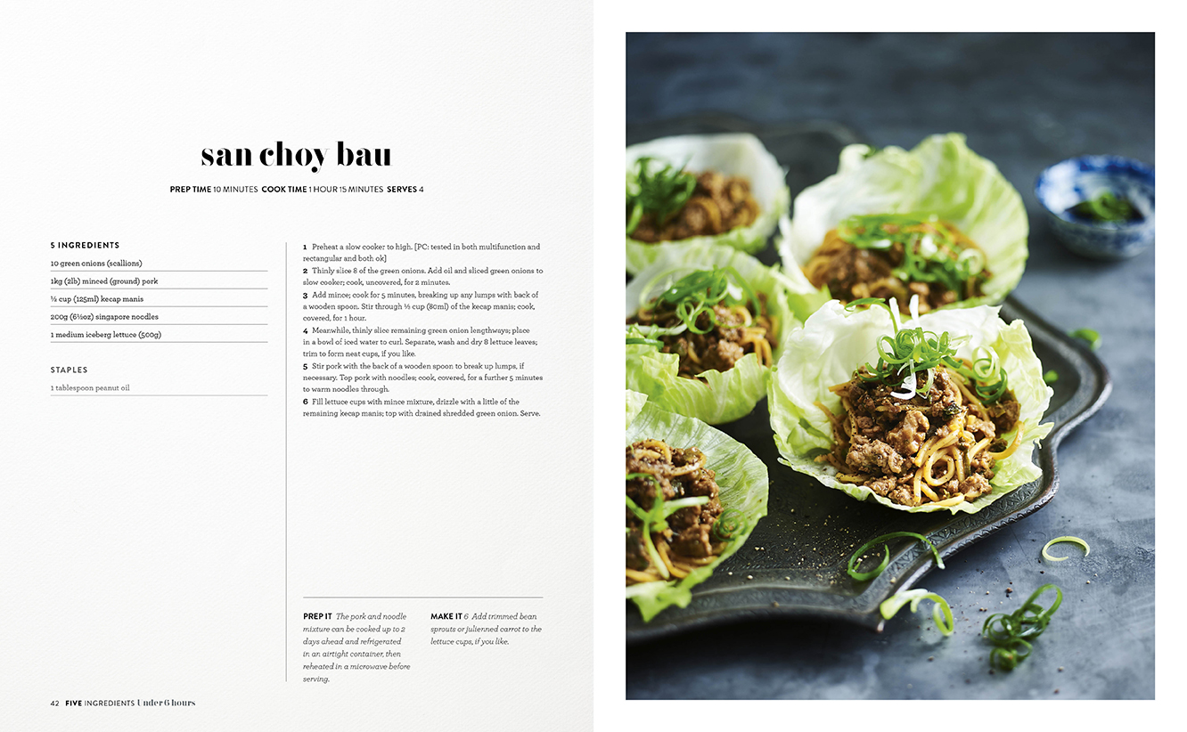 The Australian Women's Weekly 5 Ingredients Slow Cooker Are Media Books