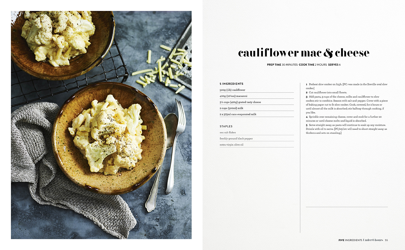 The Australian Women's Weekly 5 Ingredients Slow Cooker Are Media Books