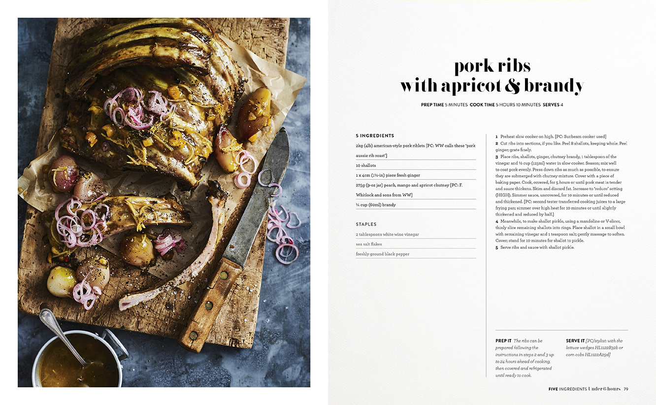 The Australian Women's Weekly 5 Ingredients Slow Cooker Are Media Books