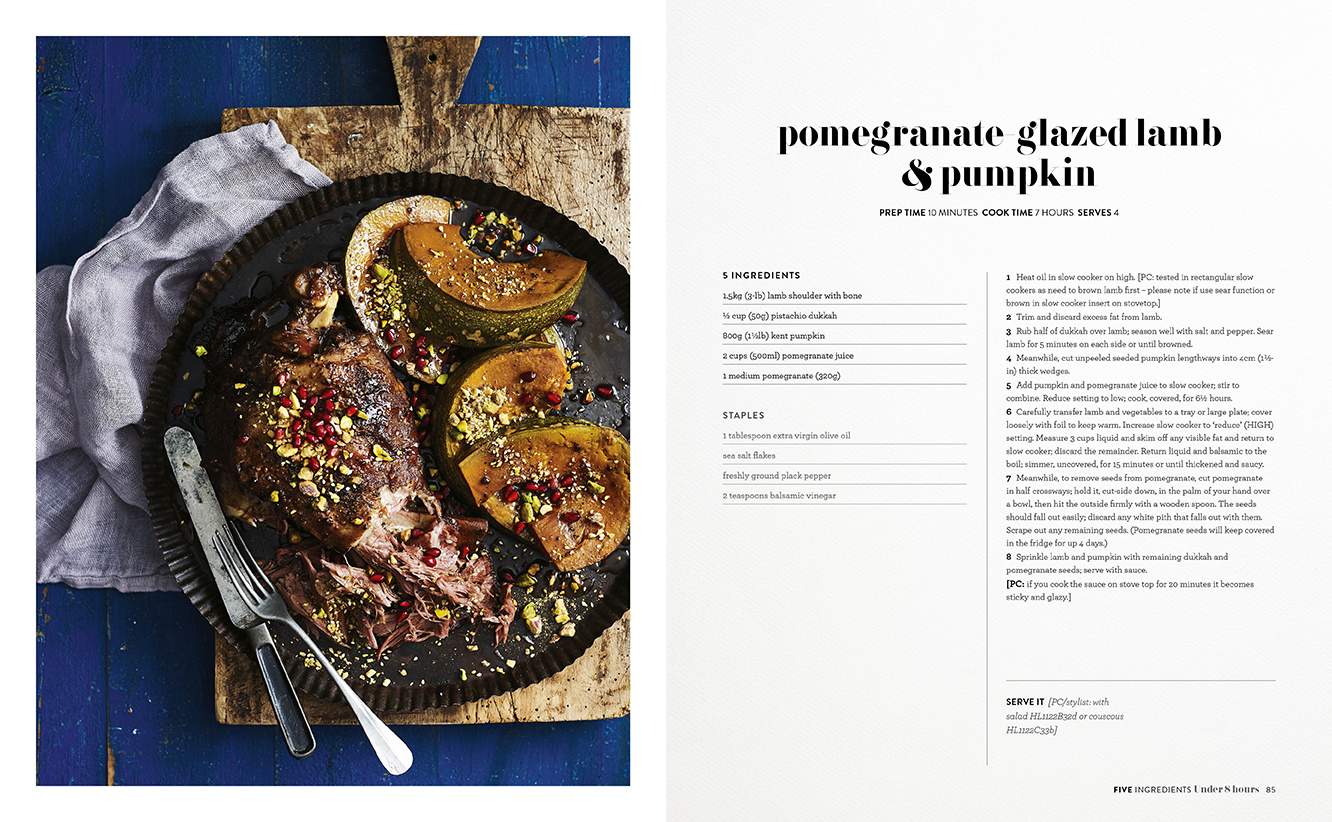 The Australian Women's Weekly 5 Ingredients Slow Cooker Are Media Books