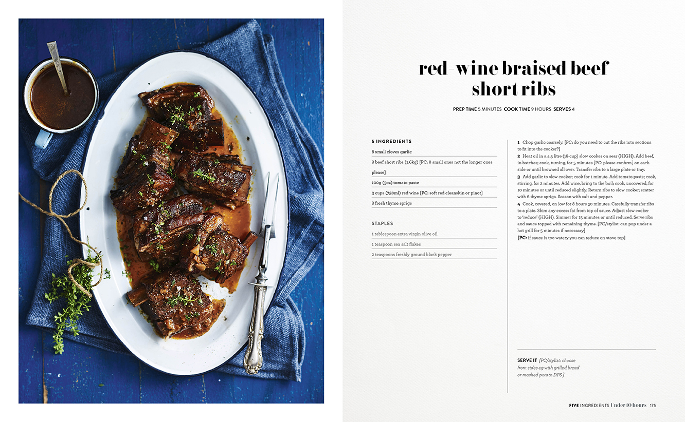 The Australian Women's Weekly 5 Ingredients Slow Cooker Are Media Books